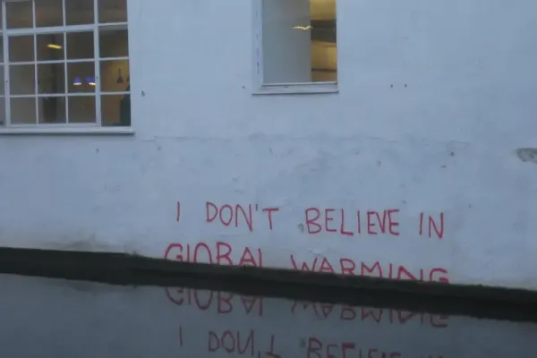 I do not believe in Global Warming – London