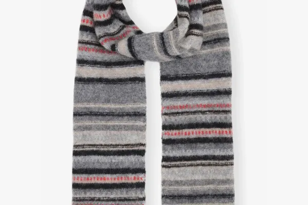 Ganni Phantom Wool Scarf